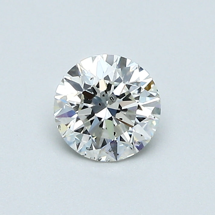 0.51 Carat Round Brilliant Natural Mined Diamond J Color SI1 Clarity With GIA Certificate, natural diamonds, precious stones, engagement diamonds