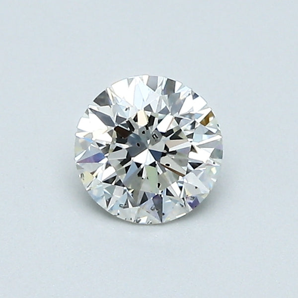 0.51 Carat Round Brilliant Natural Mined Diamond J Color SI1 Clarity With GIA Certificate, natural diamonds, precious stones, engagement diamonds