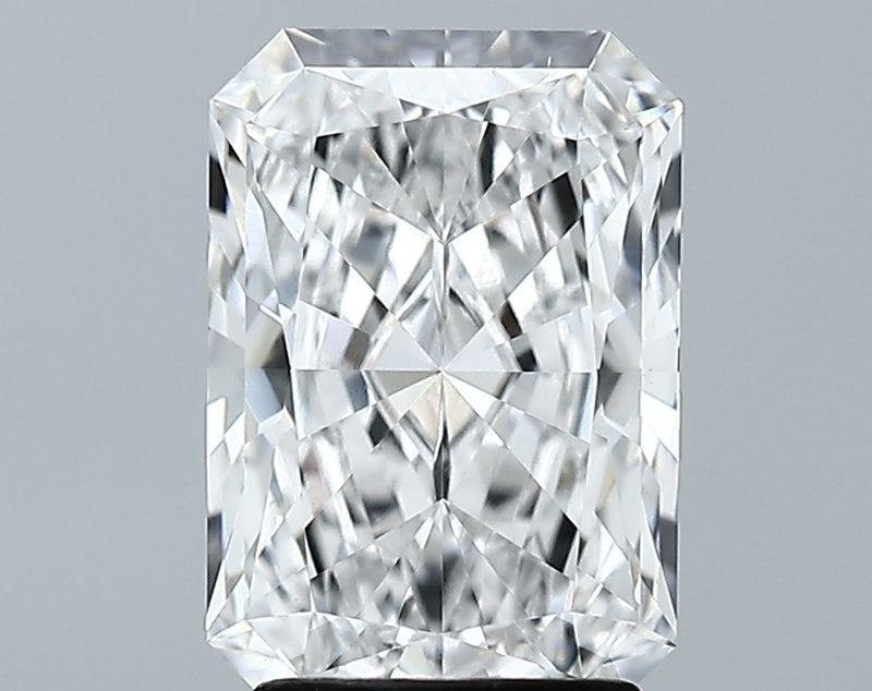 Lab-Grown 2.81 Carat Radiant Cut Diamond color E Clarity VVS2 With GIA Certificate, precious stones, engagement diamonds