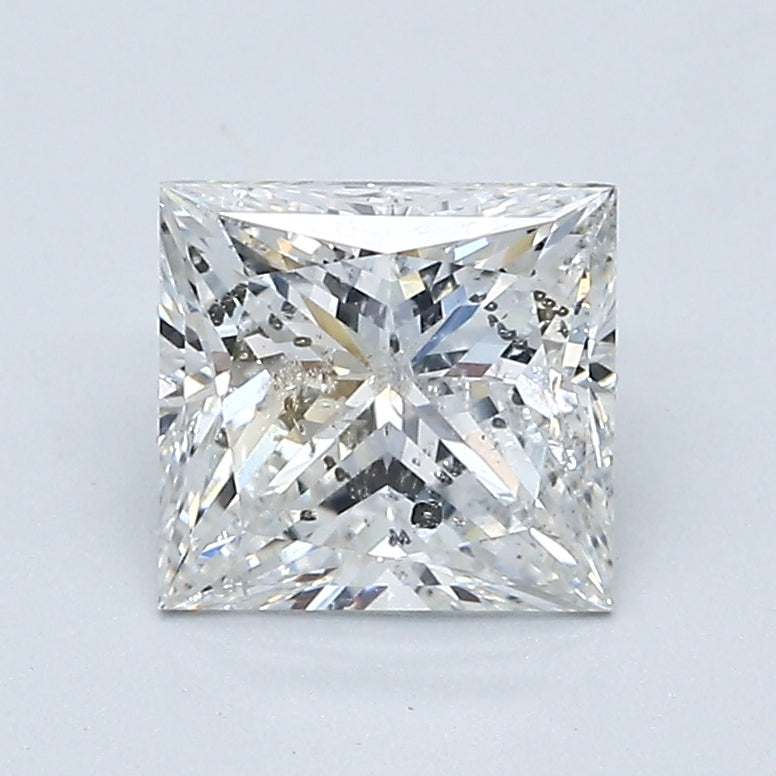 1.65 Carat Princess Cut Natural Mined Diamond F Color I2 Clarity With GIA Certificate, natural diamonds, precious stones, engagement diamonds