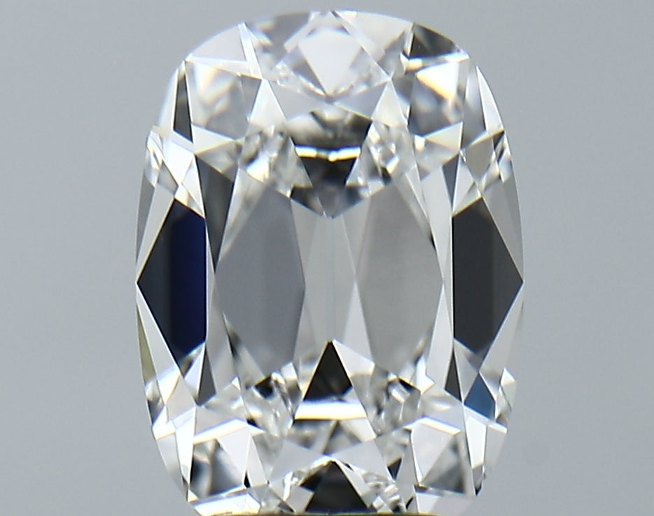 Lab-Grown 3.87 Carat Antique Cushion Cut Diamond color E Clarity VVS2, precious stones, engagement diamonds