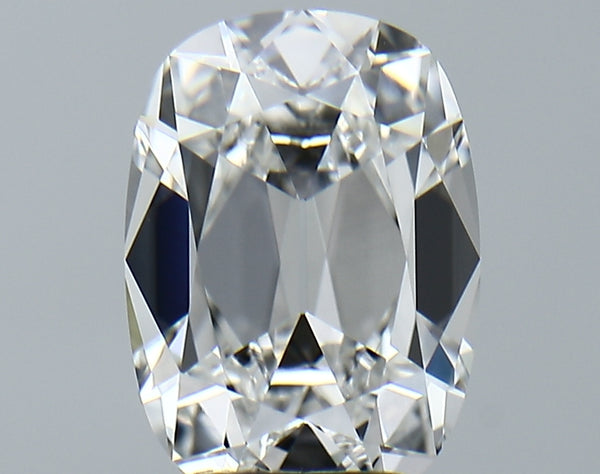 Lab-Grown 3.87 Carat Antique Cushion Cut Diamond color E Clarity VVS2, precious stones, engagement diamonds