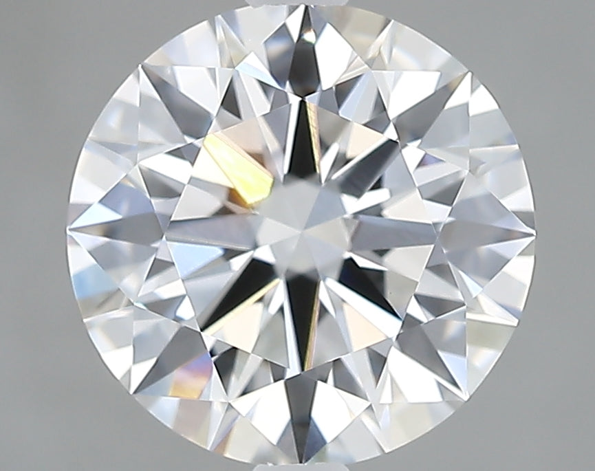 Lab-Grown 2.51 Carat Round Brilliant Diamond color E Clarity VVS2, precious stones, engagement diamonds