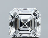 Lab-Grown 1.53 Carat Asscher Cut Diamond color D Clarity VVS2 With GIA Certificate, precious stones, engagement diamonds