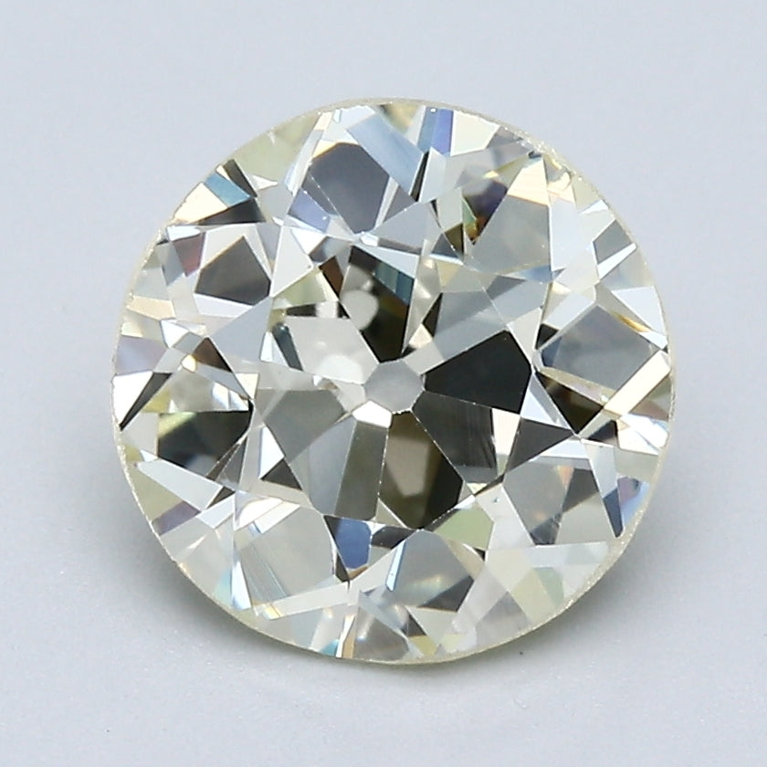 2.51 Carat Old European Cut Antique Natural Mined Diamond Q Color VS1 Clarity With GIA Certificate, natural diamonds, precious stones, engagement diamonds