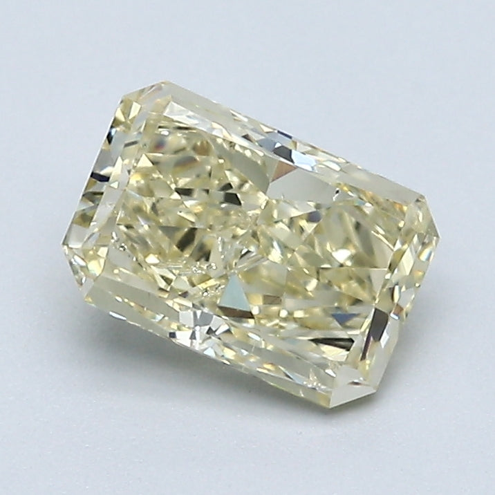1.05 Carat Radiant Cut Natural Mined Diamond Fancy Light Brownish Yellow Color SI2 Clarity With GIA Certificate, natural diamonds, precious stones, engagement diamonds