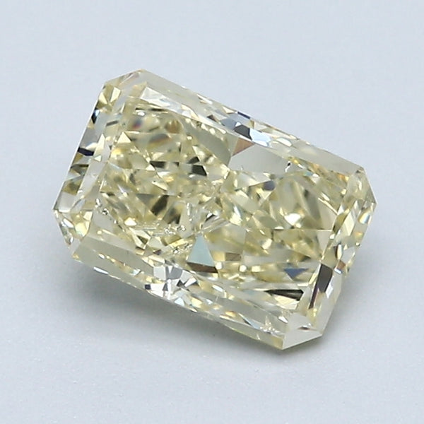 1.05 Carat Radiant Cut Natural Mined Diamond Fancy Light Brownish Yellow Color SI2 Clarity With GIA Certificate, natural diamonds, precious stones, engagement diamonds
