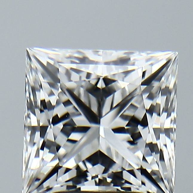 Lab-Grown 2.74 Carat Princess Cut Diamond color E Clarity VVS1, precious stones, engagement diamonds
