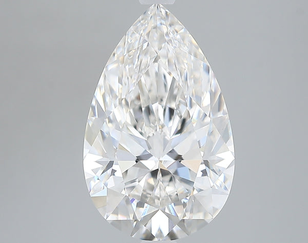 Lab-Grown 3.27 Carat Pear Shape Diamond color G Clarity VVS2 With GIA Certificate, precious stones, engagement diamonds