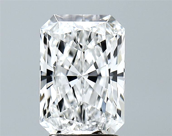Lab-Grown 2.12 Carat Radiant Cut Diamond color E Clarity VS1, precious stones, engagement diamonds