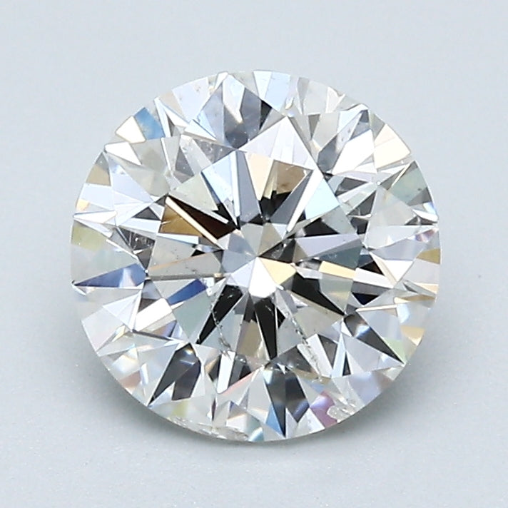 1.51 Carat Round Brilliant Natural Mined Diamond F Color I1 Clarity With GIA Certificate, natural diamonds, precious stones, engagement diamonds