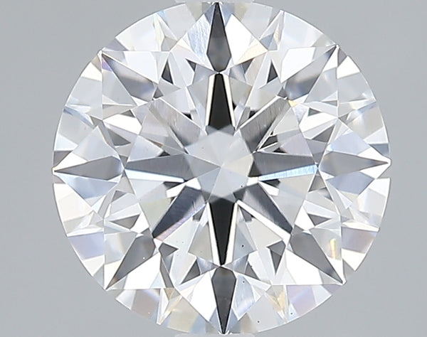 Lab-Grown 2.12 Carat Round Brilliant Diamond color D Clarity VVS2, precious stones, engagement diamonds