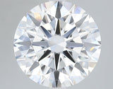 Lab-Grown 3.40 Carat Round Brilliant Diamond color E Clarity VVS2 With GIA Certificate, precious stones, engagement diamonds