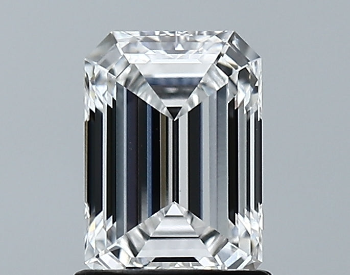 Lab-Grown 1.29 Carat Emerald Cut Diamond color E Clarity VS1 With GIA Certificate, precious stones, engagement diamonds