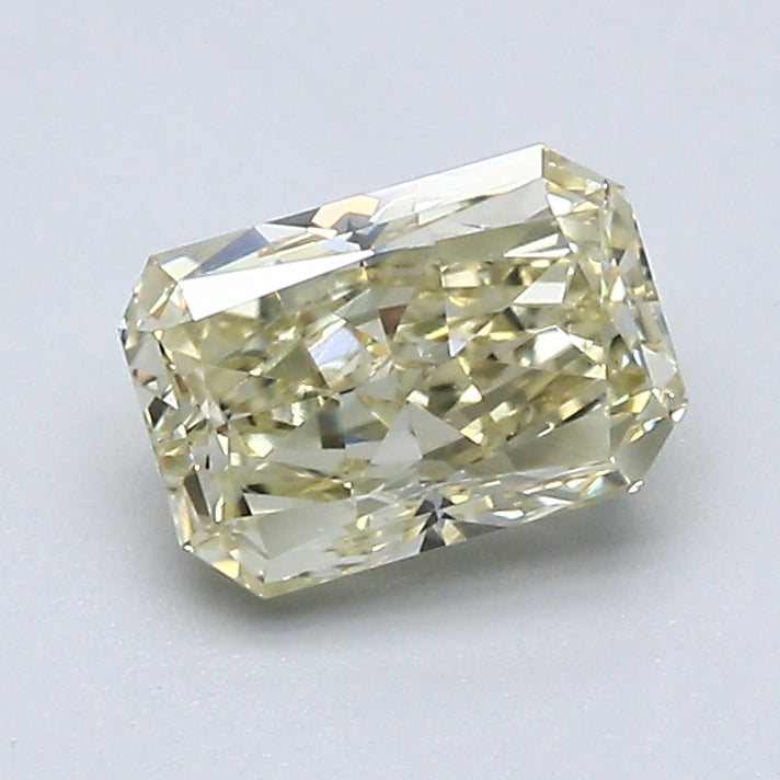 1.01 Carat Radiant Cut Diamond color Fancy Light Brownish Yellow Clarity VS2, natural diamonds, precious stones, engagement diamonds