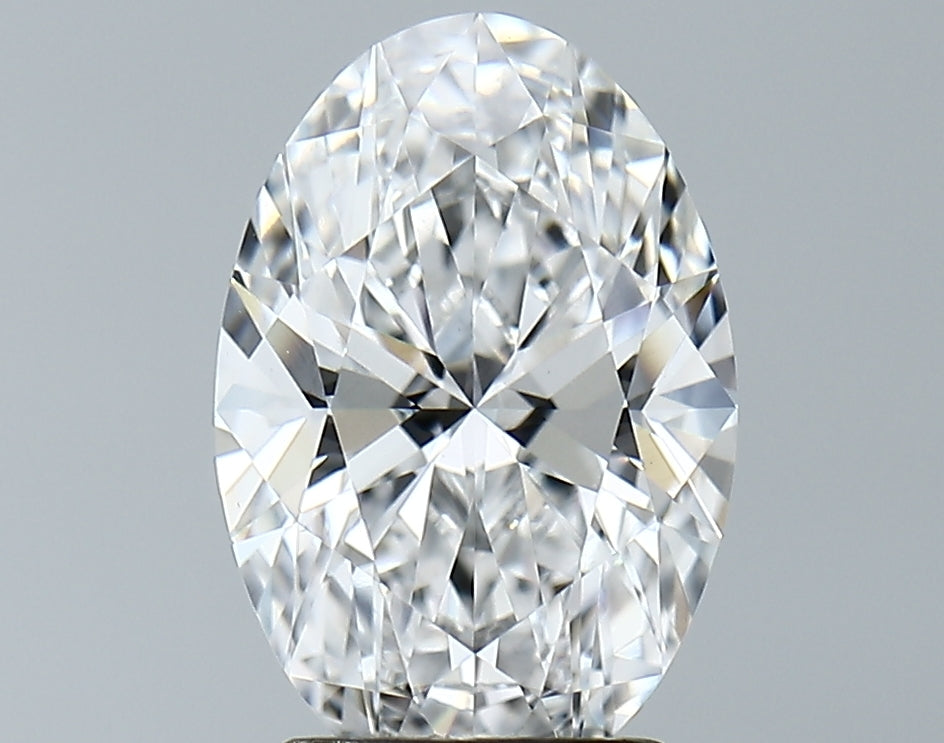 Lab-Grown 2.78 Carat Oval Shape Diamond color D Clarity VS1 With GIA Certificate, precious stones, engagement diamonds