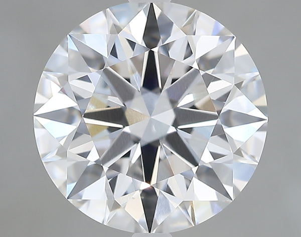 Lab-Grown 3.83 Carat Round Brilliant Diamond color D Clarity VVS2, precious stones, engagement diamonds