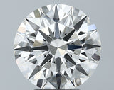 Lab-Grown 3.52 Carat Round Brilliant Diamond color F Clarity VS2 With GIA Certificate, precious stones, engagement diamonds