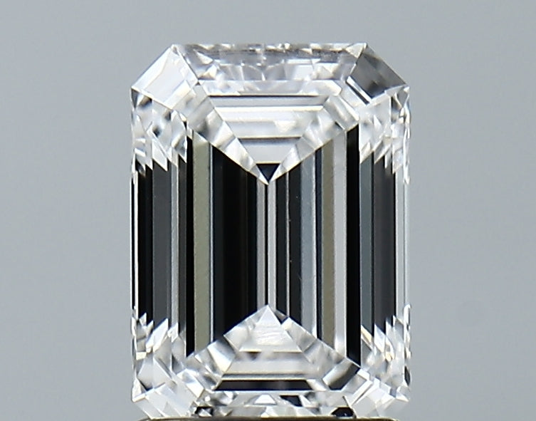 Lab-Grown 1.75 Carat Emerald Cut Diamond color D Clarity VS1 With GIA Certificate, precious stones, engagement diamonds