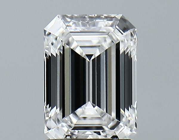 Lab-Grown 1.75 Carat Emerald Cut Diamond color D Clarity VS1 With GIA Certificate, precious stones, engagement diamonds