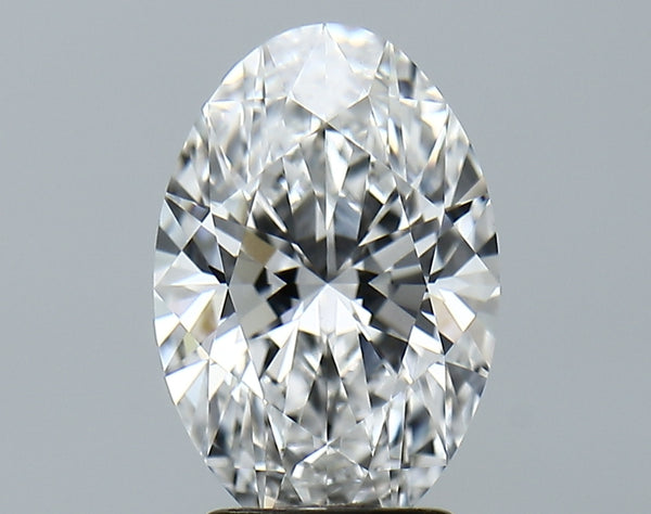 Lab-Grown 2.64 Carat Oval Shape Diamond color E Clarity VVS2, precious stones, engagement diamonds