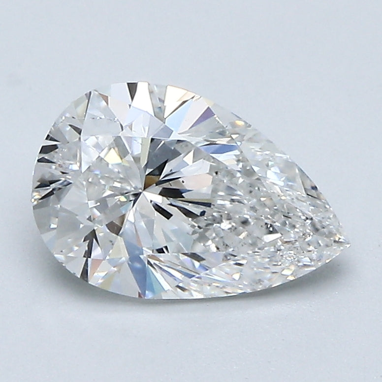 1.51 Carat Pear Shape Natural Mined Diamond E Color SI1 Clarity With GIA Certificate, natural diamonds, precious stones, engagement diamonds