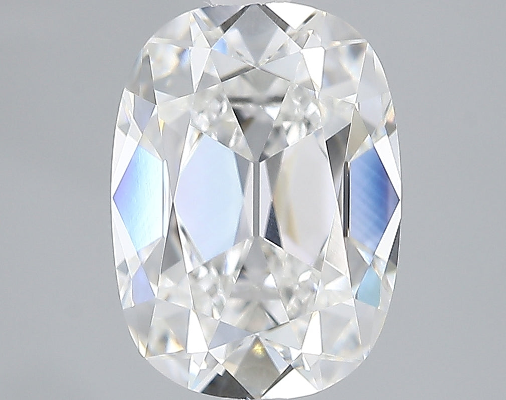 Lab-Grown 2.78 Carat Antique Cushion Cut Diamond color E Clarity VVS2, precious stones, engagement diamonds