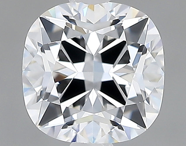 Lab-Grown 1.11 Carat Square Cushion Cut Diamond color E Clarity VVS1, precious stones, engagement diamonds