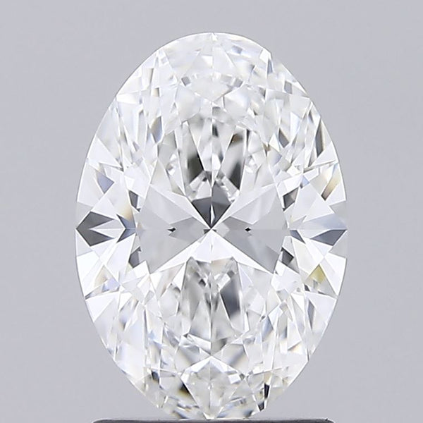 Lab-Grown 1.65 Carat Oval Shape Diamond color E Clarity VVS2 With GIA Certificate, precious stones, engagement diamonds