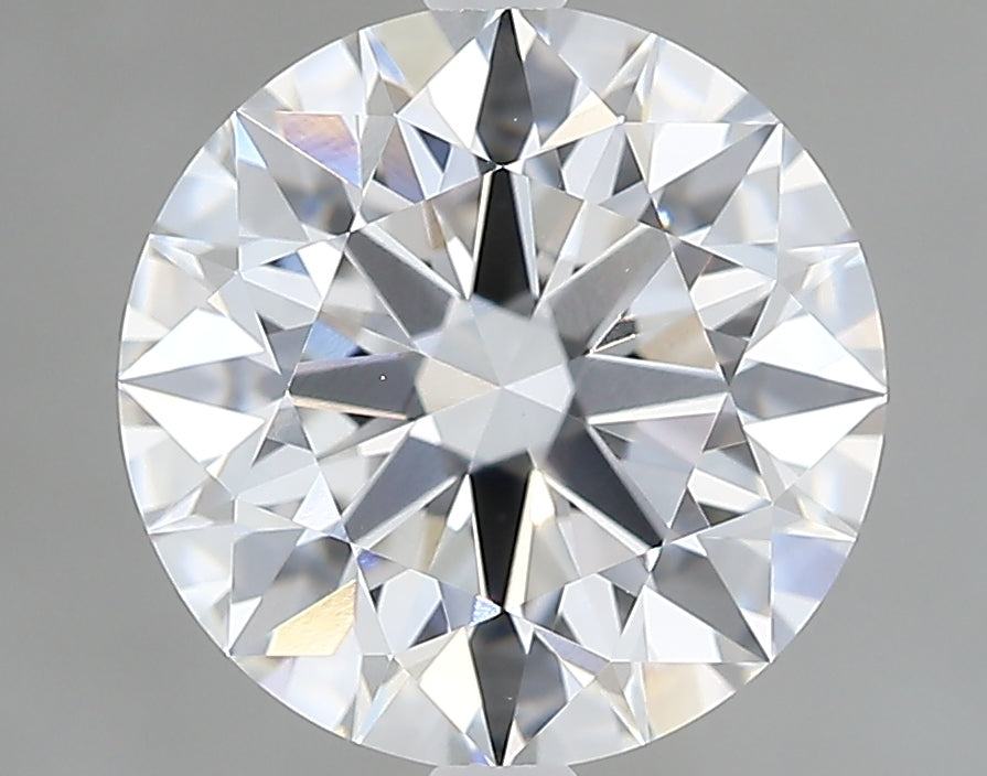Lab-Grown 2.66 Carat Round Brilliant Diamond color E Clarity VVS2 With GIA Certificate, precious stones, engagement diamonds