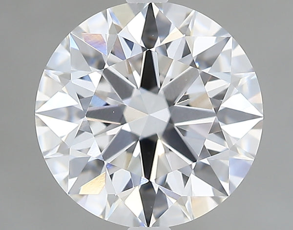 Lab-Grown 2.66 Carat Round Brilliant Diamond color E Clarity VVS2 With GIA Certificate, precious stones, engagement diamonds
