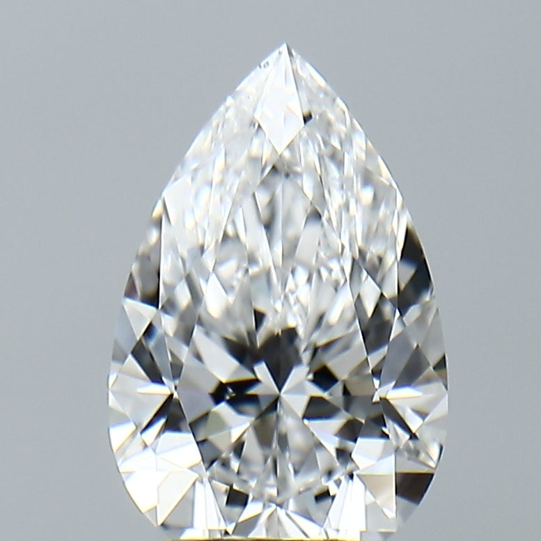 Lab-Grown 2.23 Carat Pear Shape Diamond color E Clarity VVS2, precious stones, engagement diamonds