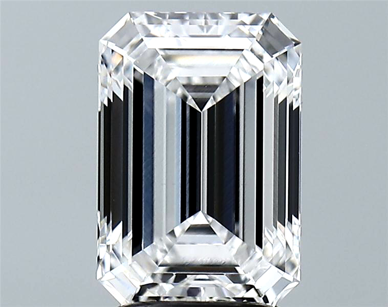 Lab-Grown 2.82 Carat Emerald Cut Diamond color E Clarity VS1 With GIA Certificate, precious stones, engagement diamonds