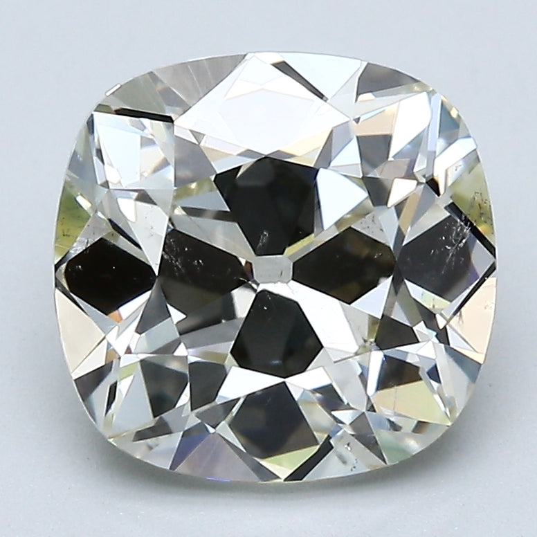3.13 Carat Old Miner Cut Antique Natural Mined Diamond K Color SI1 Clarity With GIA Certificate, natural diamonds, precious stones, engagement diamonds