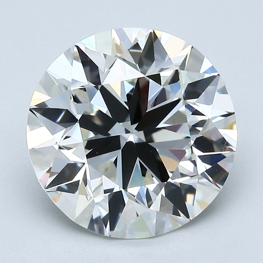 3.76 Carat Round Brilliant Natural Mined Diamond I Color VS1 Clarity With GIA Certificate, natural diamonds, precious stones, engagement diamonds