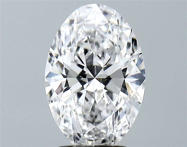Lab-Grown 2.16 Carat Oval Shape Diamond color D Clarity VVS2 With GIA Certificate, precious stones, engagement diamonds