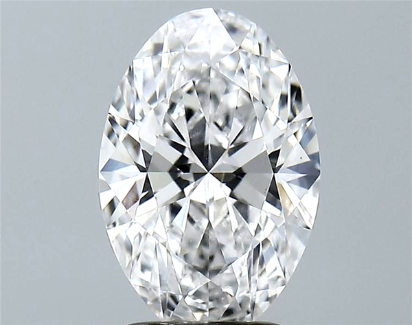Lab-Grown 2.16 Carat Oval Shape Diamond color D Clarity VVS2 With GIA Certificate, precious stones, engagement diamonds