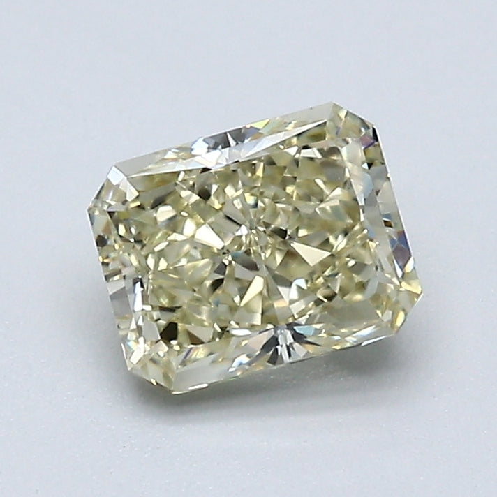 1.01 Carat Radiant Cut Natural Mined Diamond Fancy Light Brownish Yellow Color VS1 Clarity With GIA Certificate, natural diamonds, precious stones, engagement diamonds