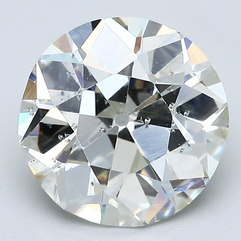 3.40 Carat Old European Cut Natural Mined Diamond K Color SI2 Clarity With GIA Certificate, natural diamonds, precious stones, engagement diamonds