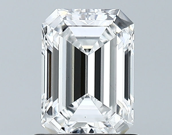 Lab-Grown 1.09 Carat Emerald Cut Diamond color D Clarity VS2 With GIA Certificate, precious stones, engagement diamonds