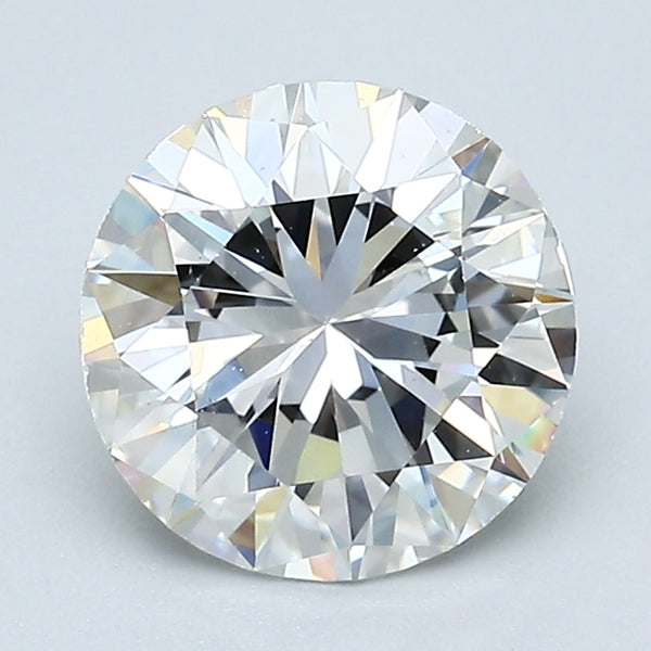 2.00 Carat Round Brilliant Natural Mined Diamond H Color VS2 Clarity With GIA Certificate, natural diamonds, precious stones, engagement diamonds