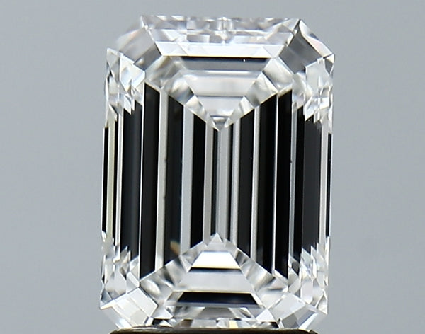 Lab-Grown 2.12 Carat Emerald Cut Diamond color E Clarity VVS2, precious stones, engagement diamonds