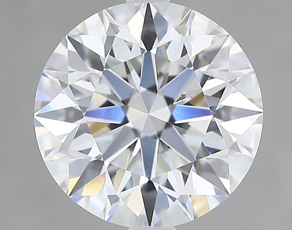 Lab-Grown 2.61 Carat Round Brilliant Diamond color D Clarity VVS2 With GIA Certificate, precious stones, engagement diamonds