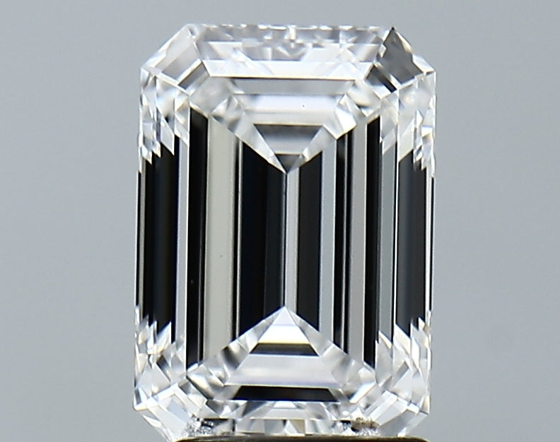 Lab-Grown 2.23 Carat Emerald Cut Diamond color D Clarity VS1 With GIA Certificate, precious stones, engagement diamonds