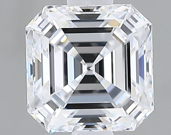 Lab-Grown 1.06 Carat Asscher Cut Diamond color D Clarity VS1 With GIA Certificate, precious stones, engagement diamonds