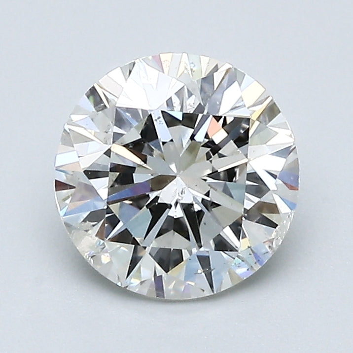 1.51 Carat Round Brilliant Diamond color I Clarity I1, natural diamonds, precious stones, engagement diamonds