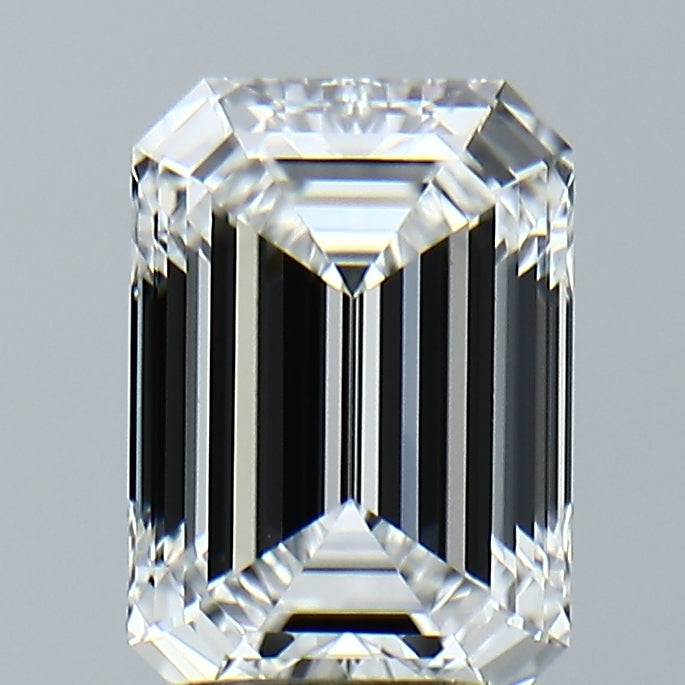 Lab-Grown 2.55 Carat Emerald Cut Diamond color E Clarity VVS2, precious stones, engagement diamonds