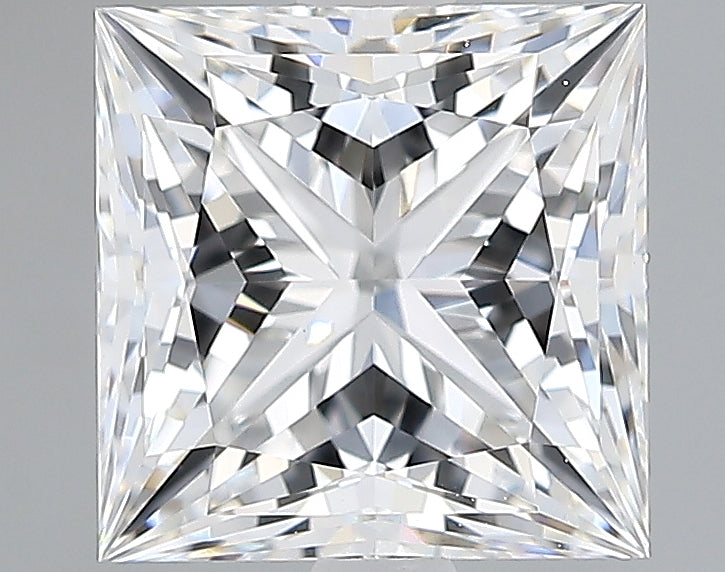 Lab-Grown 2.17 Carat Princess Cut Diamond color D Clarity VVS2, precious stones, engagement diamonds