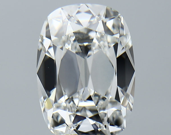 Lab-Grown 6.21 Carat Antique Cushion Cut Diamond color E Clarity VVS2, precious stones, engagement diamonds
