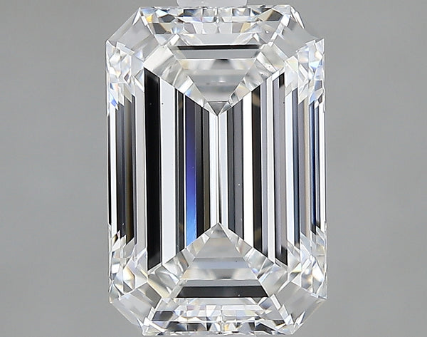 Lab-Grown 2.37 Carat Emerald Cut Diamond color E Clarity VVS2, precious stones, engagement diamonds